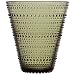 Produktbild Iittala 1025722 Kastehelmi Vase 154mm, moosgrün, Glas