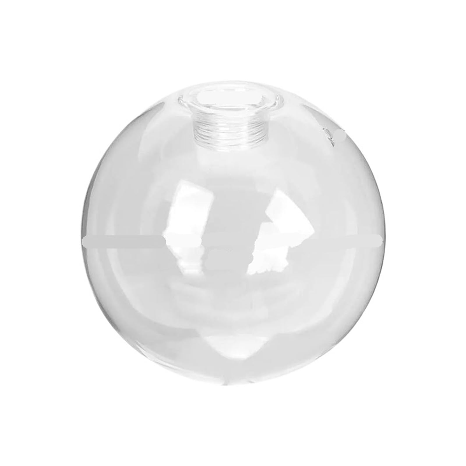 Cubierta de lámpara de Bola Redonda, Esfera de 100mm y 150mm, Repuesto de Pantalla de Globo de Cristal Transparente for Accesorio de iluminación, Apliques de Pared(D15cm 1pcs)