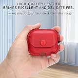 CasurvivePro Etui na słuchawki do AirPods Pro 2, etui biznesowe ze skóry PU pokrowce na Apple AirPods Pro (2. generacji) etui ładujące 2. generacji