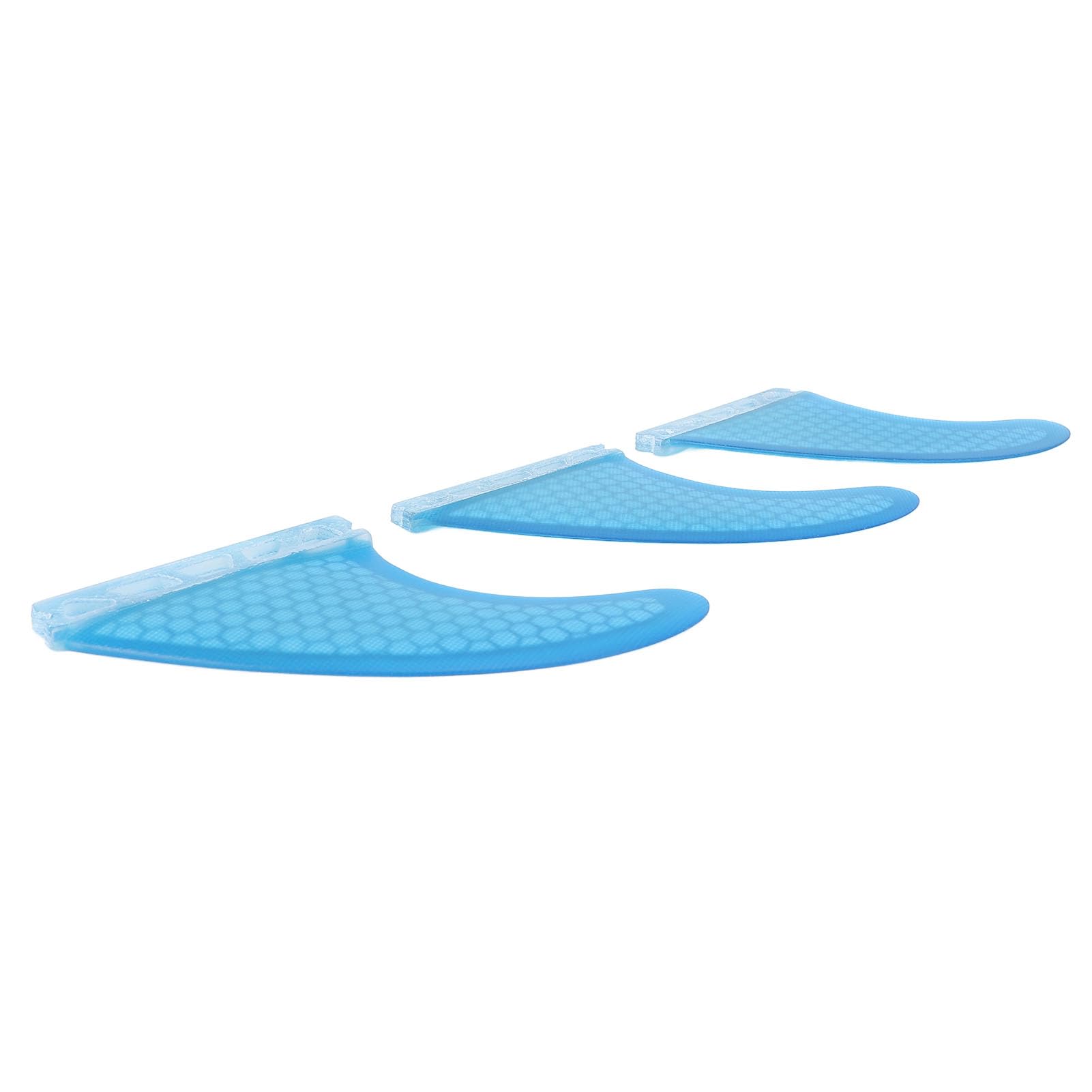 Alomejor Aleta de Tablero de Surf, Aleta de de Fibra de Vidrio de Panal, Compatible para Paletas de Río y Margen de Océano