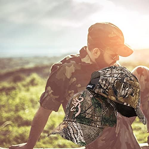 Schildeng Hunting Camouflage Cap for Outdoor Camping, Baseball Cap Browning Baseball Cap Fishing Caps Men Outdoor Hunting Camouflage Jungle Hat Airsoft Tactical Hiking Camo Casquette Hats