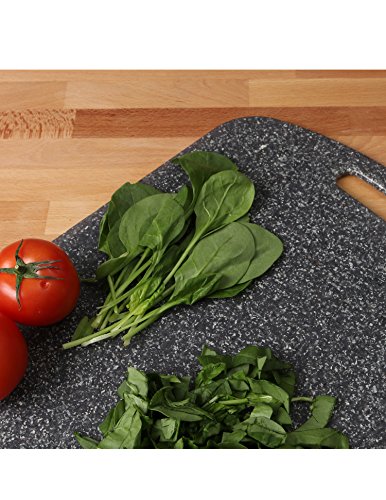Dexas Decorator House Superboard Cutting Board With Rounded Corners, 12 By 16 Inches, Heavy Granite #TOP1