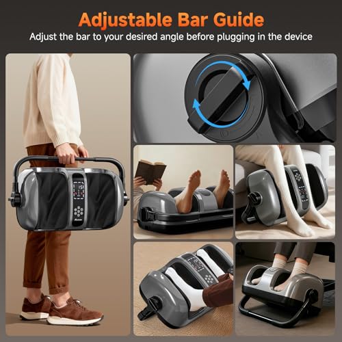 Jokupey 2026 Upgraded Foot Massager with Heat - Shiatsu Deep Kneading Machine for Plantar Fasciitis, Neuropathy & Circulation - 5 Intensities, 4 Modes - Ideal Gifts for Women & Men by Jokupey - Used condition - Image 8