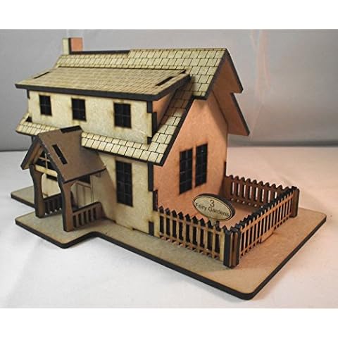 Build Your Own Fairy Village in Miniature - Fairy Cottage - Wooden Fairy House/Dolls House Kit Cover