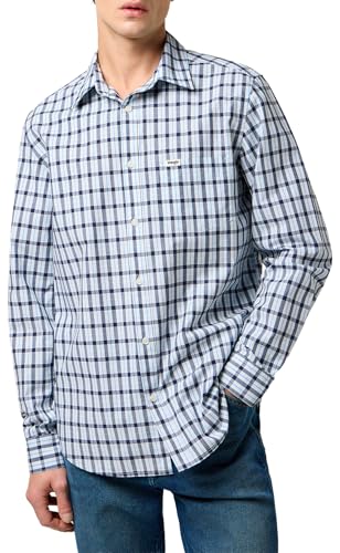 Wrangler T-Shirt Homme basique col rond en coton vêtements été