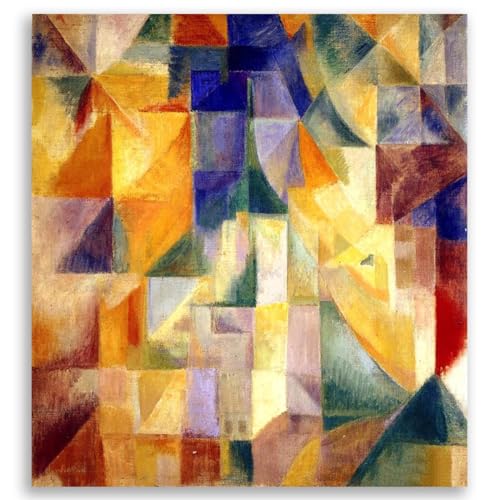 Reproduction peinture à l'huile cubiste impression toile luxe