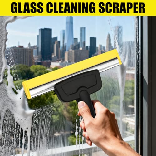 Fensterdüse für Kärcher SC1 SC2 SC3 SC4 SC5 SC7 CTK10/20 Dampfreiniger, Fensteraufsatz mit Mikrofasertuch Set, Streifenfreie Glasreinigung für Fenster Spiegel Duschkabine