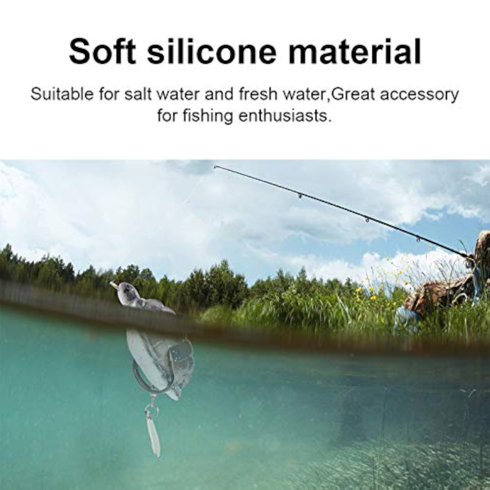 Lifelike Fishing Baits, 5Pcs Box Set