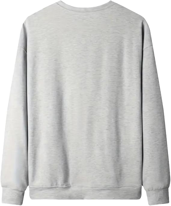 Women's Halloween Sweatshirt Cute Ghost Graphic, Long Sleeve Fall Pullover