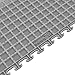 Duräflex Pro by NÖRSK Super-Duty Interlocking PVC Floor Tiles, Silver with Raised Diamond Texture, 18.3 X 18.3 X.25 in., 6-PK (13.95 sq. ft.)