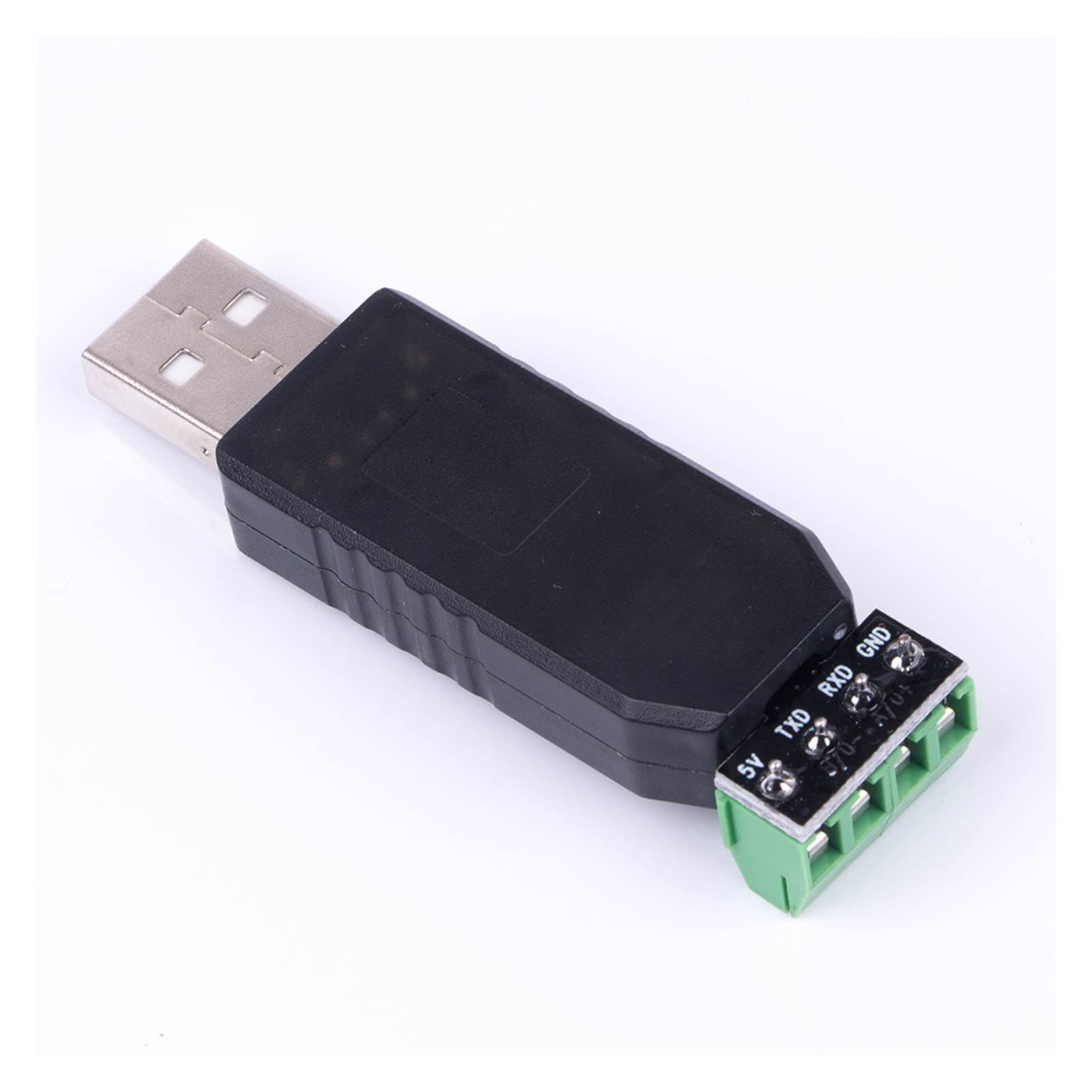 USB 2.0 RS 232 RS232 Câble Adaptateur de convertisseur 4 POISEUR DE Port série SÉRIEL 4 PIN TX RX GND VCC 5V Support de Module Win10 / 8 / Vista/Android