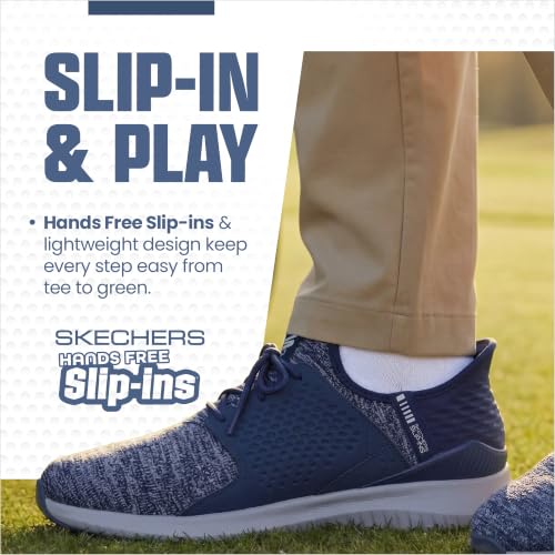 Image of Skechers Men's Max 2 Rover Relaxed Fit Slip-in Golf Shoe