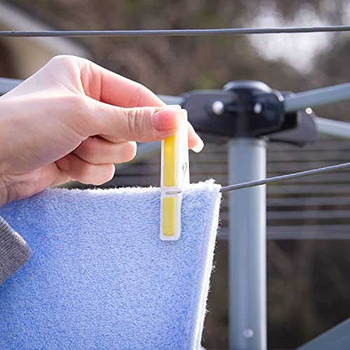 IFJA 4 Arm Rotary Clothes Airer Outdoor, 40 M Sturdy Washing Line Airer with Non-Slip Linning | Heavy Duty Garden Air Dryer with Free Ground Spike and Cover (40 M) - Image 6