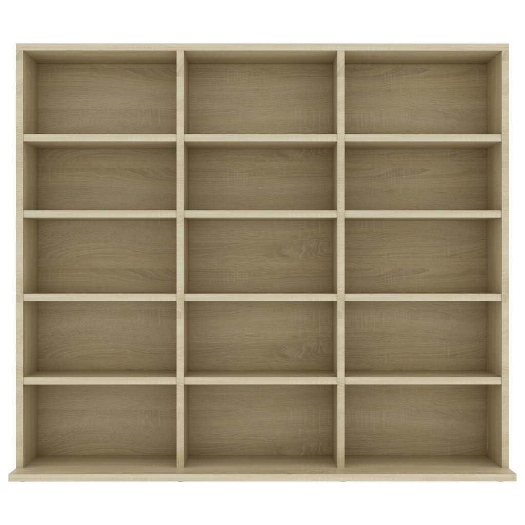 Szafka CD 100 x 23 x 89,5 cm drewno przetworzone Sonoma dąb