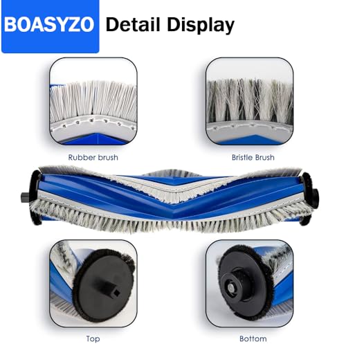 T30 Pro Omni Rollenbürsten für ECOVACS DEEBOT T30 Pro Omni/ T30 Omni/ T30S/ T30S Combo/ N20 plus/ N20 Pro Plus/Yeedi M12 Pro+ Roboterstaubsauger, Hauptbürsten-Ersatz-Mehrflächenbürsten