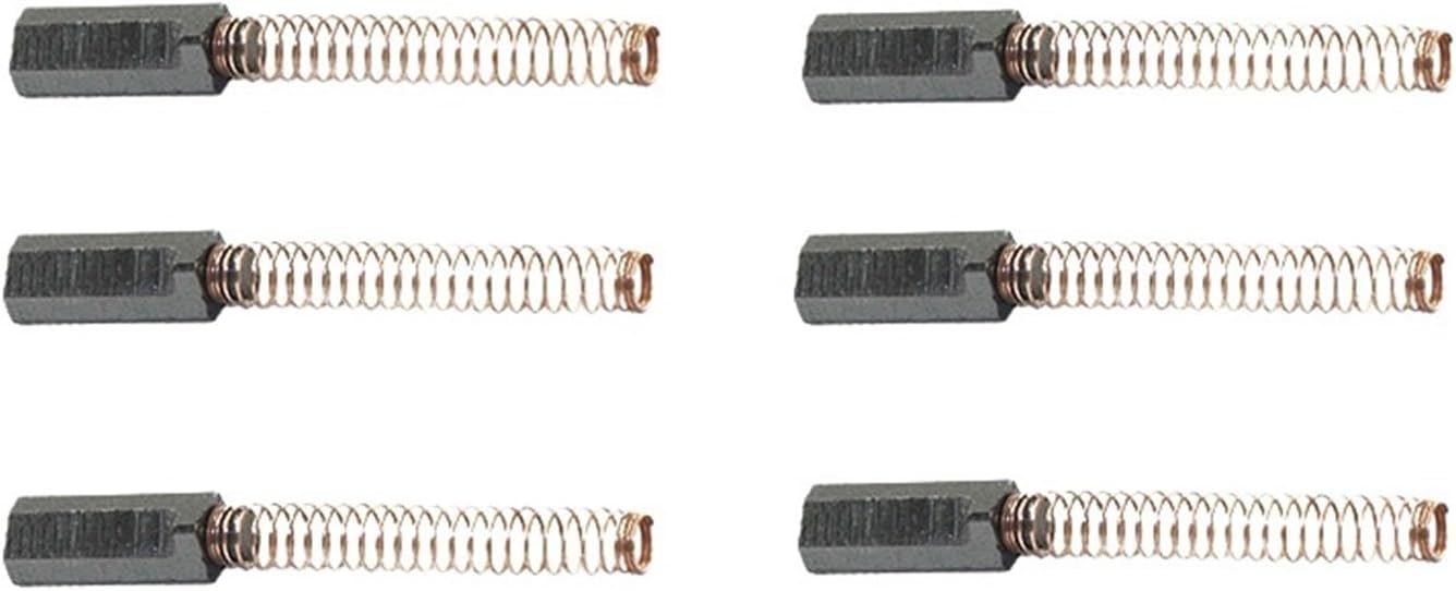 NieKe 6Pcs Beater Motor Brush Spare Replacement Parts Mixer Accessories, Compatible for KitchenAid Mixer Carbon Brush