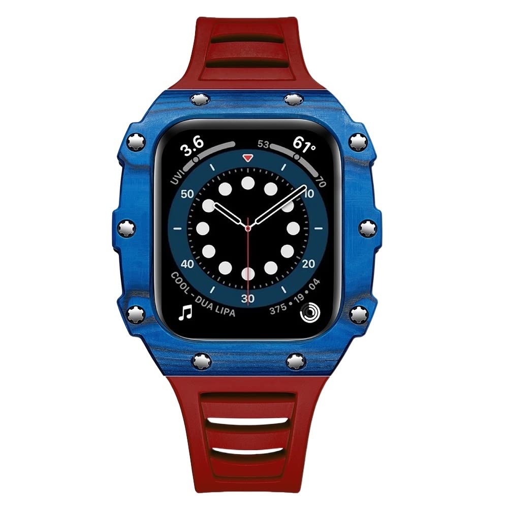 Protéger Apple Watch 40mm boîtier antichoc carbone luxe agate - 8