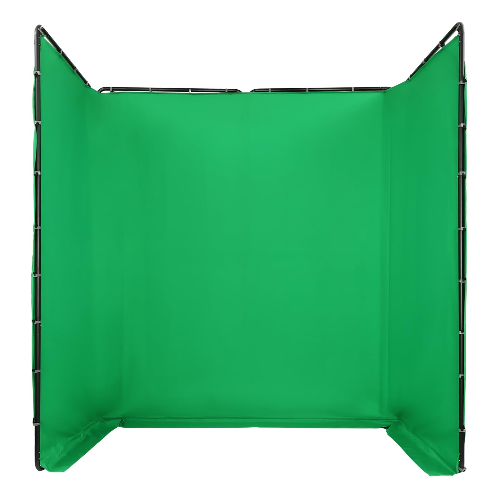 Greenscreen - Sfondo pieghevole per studio fotografico, 4 x 2,4 m, colore: Verde