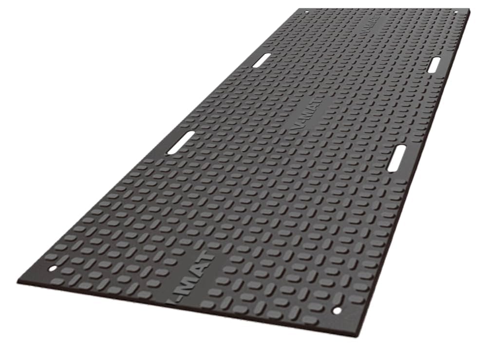 Amazon.co.jp: 現場を選ばないプラスチック敷板V-MAT 3×6 両面