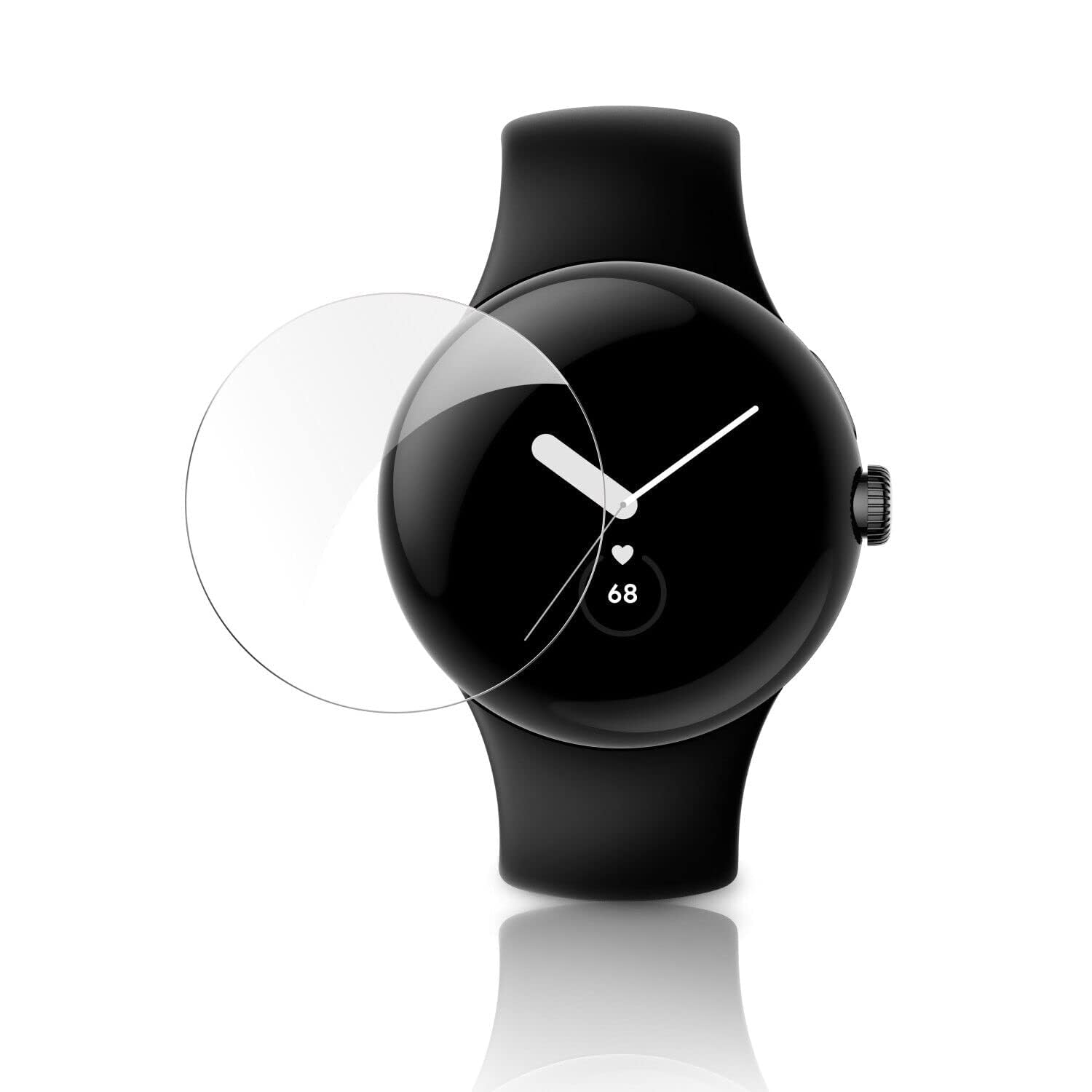 BLACKSHEEP 2 Pack Screen Protector for Google Pixel Watch 1 / Pixel Watch 2 41 mm Bubble Free, Self Healing Unbreakable Membrane Edge to Edge Full Coverage - Clear [NOT GLASS]-image-19