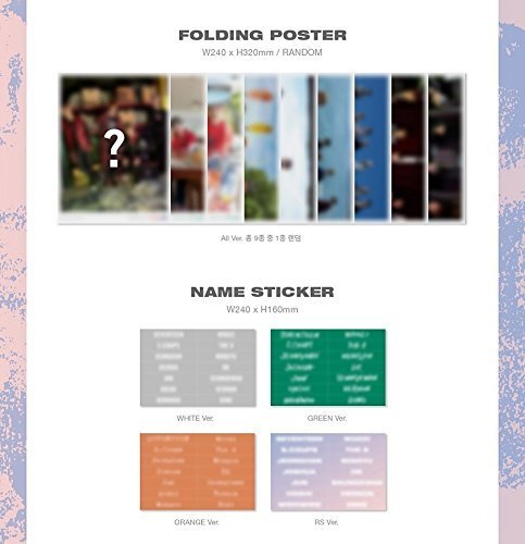 Pledis Entertainment Dix-sept – Teen, Age (Vol.2) [RS ver.] CD + carte photo + autocollant + poster – vue 4