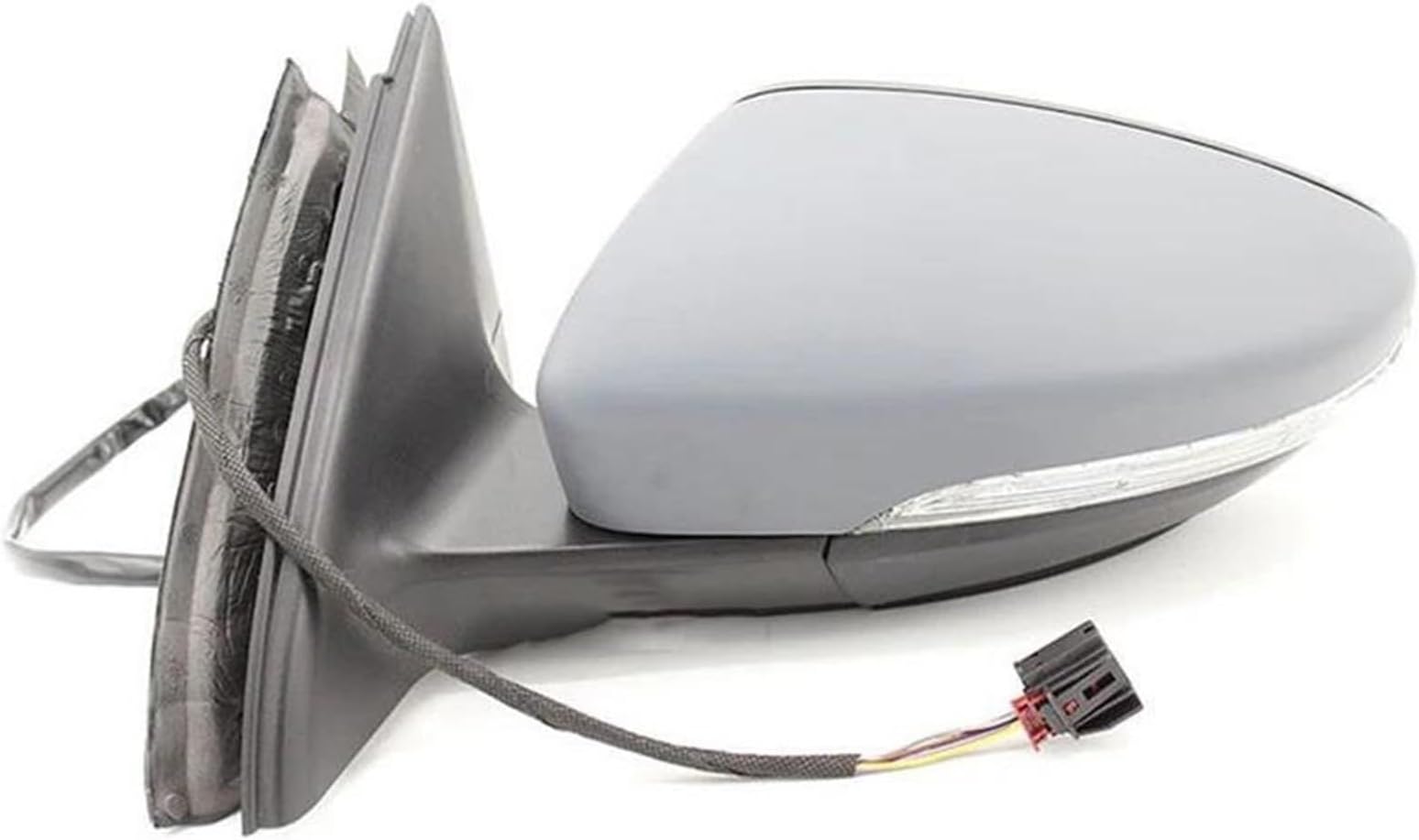 Wing Mirror Electric Auto Left Right Heated Fold Turn Signal 8pin Mirror Assembly For VW For JETTA VI 2012-2018 5C7857507 5C7857508 Electric Adjustment(L no paint 8 Wire)