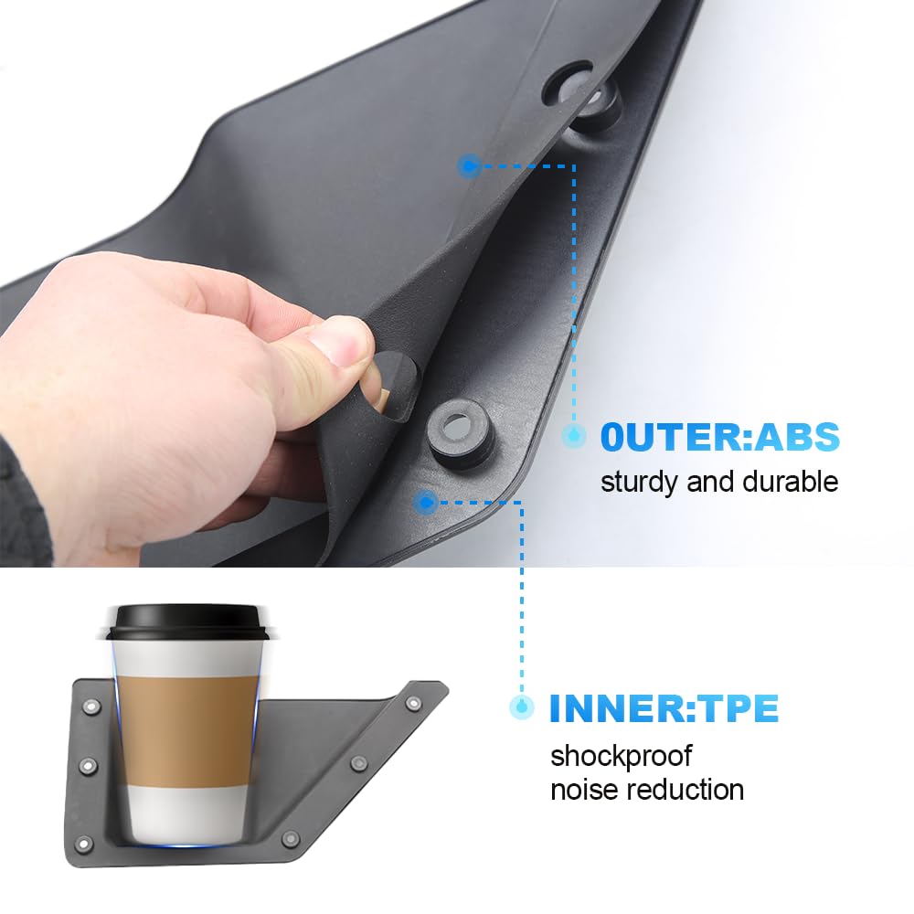 Front Door Storage Pockets Organizer Box Cup Holder For Ford Bronco 21 Accessory - View #12