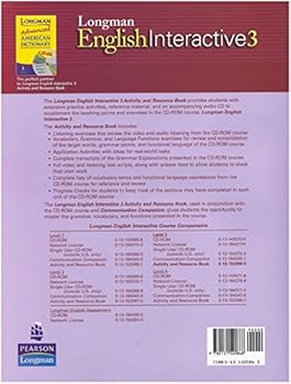 Paperback Longman English Interactive 3, Activity and Resource Book with Audio CD Book