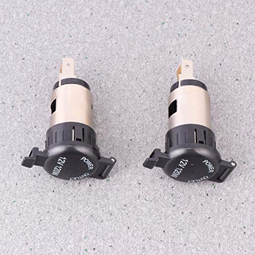 VILLCASE Presa per Accendisigari 2pcs, 12-24V