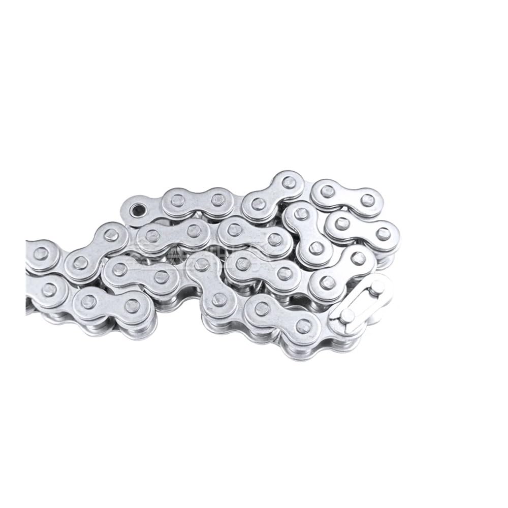 1 Uds. Cadena de transmisión de Rodillos de Paso Corto de Acero Inoxidable Industrial de 1,5 M 04C 05B 06B 08B 10A 12A 16A(08B-1)