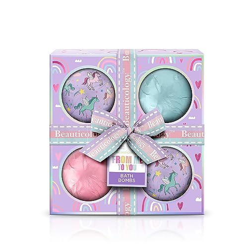 Baylis & Harding Beauticology From Me To You Bath Bombs Gift Set (Pack of 1) - Vegan Friendly - Image 3