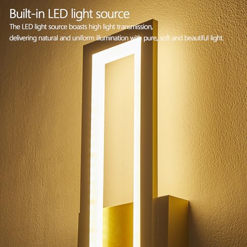 Luz de pared rectangular para lectura en el dormitorio y ambientes de descanso 5