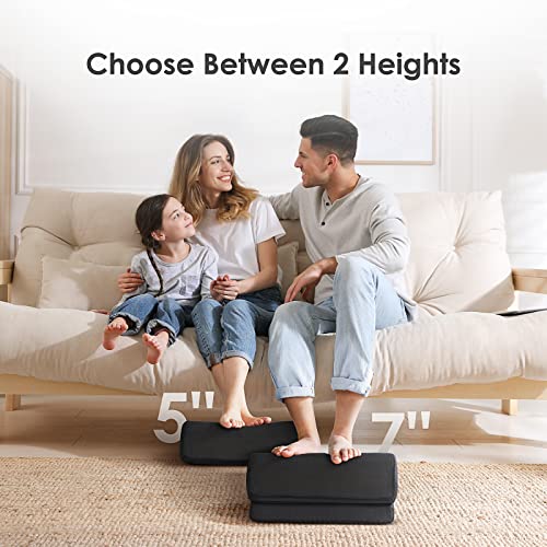 Ameriergo Adjustable Foot Rest - Office Under Desk Foot Rest With 2 Adjustable Heights, Ergonomic Foot Rest With Non-Slip Bottom, Foot Rest Cushion With Mesh Breathable Washable Cover-Aefr4 #TOP3