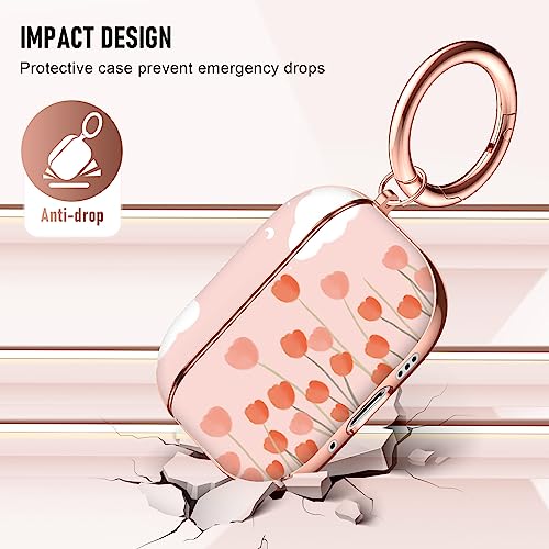 Image of Valkit for Airpods Pro 2nd Generation Case, Creative and Unique Pattern Airpods Pro 2 Protective Hard Case Skin Portable & Shockproof Women Men Lanyard Wireless Charging with Lanyard for Airpod Pro 2
