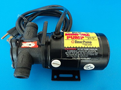 Simer Pump Mini Vac Pump SSM40#M40