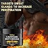 Caffeine Anti Cellulite Hot Cream, Body Sculpting Cellulite Workout Cream for Women & Men , Anti-Cellulite Remover Creams, Natural Sweat Workout Enhancer, Thighs Belly Butt Firming Legs Slimming Cream