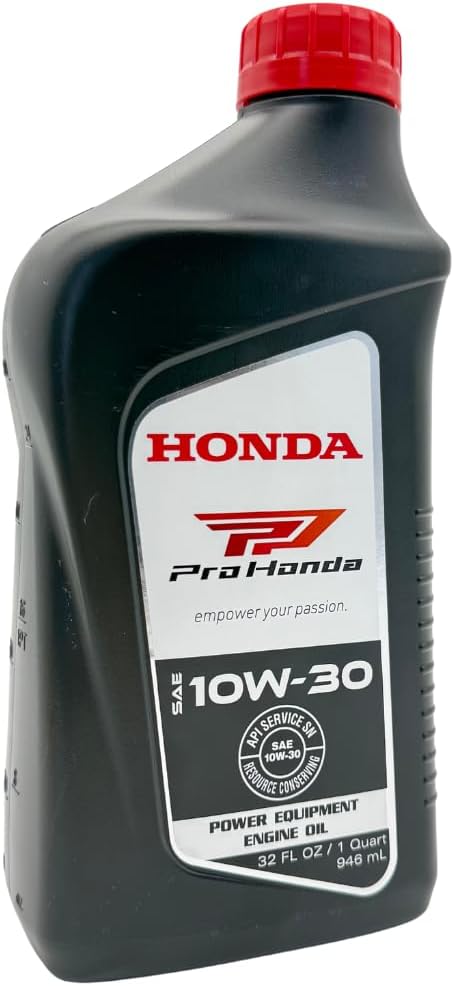 Tune Up Kit for Honda GX140 GX160 GX200 Engines with Genuine Motor Oil 08207-10W30 Replacement Air Filter 17210-Z4M-821 Genuine Spark Plug 98079-55846 BPR5ES Fuel Filter and Clamps