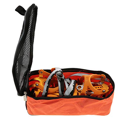 Tentock 14-Teeth Winter Traction Ice Cleat Spikes for Boots Shoes Anti-Slip Crampons for Walking Hiking Snow and Ice