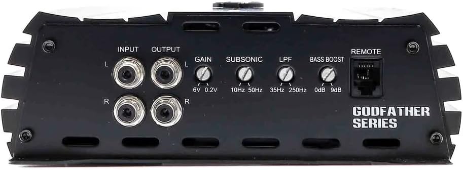 American Bass Godfather 3500.1 Class D High Performance Digital Monoblock Amplifier