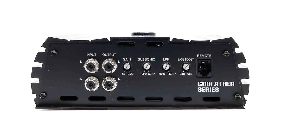 American Bass Godfather 3500.1 Class D High Performance Digital Monoblock Amplifier