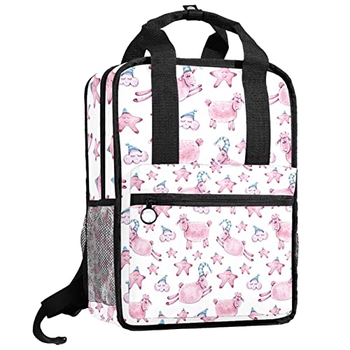 Sac à dos pour garçons ergonomique et ajustable à imprimé chats