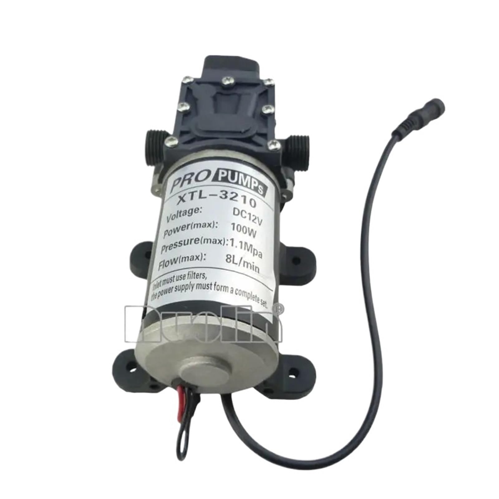 Pompe à eau micro-membrane 24V 100W pour résoudre le manque de pression