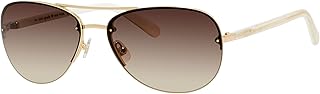 Kate Spade Beryl/S Aviator Gafas de sol para mujer + kit gratuito de gafas