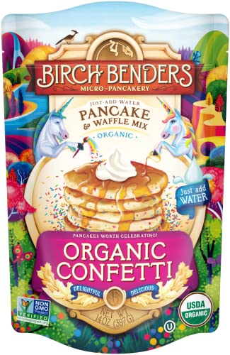 Birch Benders Organic Confetti Pancake & Waffle Mix, 14 Oz #TOP12