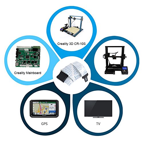 Cctree 48Cm Tf To Micro Sd Tf Extension Cable Memory Card Adapter For/Raspberry Pi/Arduino Gps Tv Sdxc Creality Cr10,Cr-10 V2,10S,Ender 2,Ender 3,Ender 3 Pro,Ender 5 Monoprice Select Mini 3D Printer #TOP6