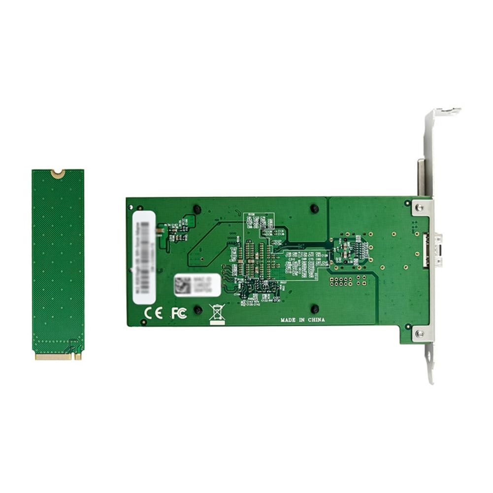 Scheda di rete Server M.2 B+M Key Scheda di rete NIC Ethernet SFP 10 GbE a Porta Singola 8 Canali per Sistema Linux Win10 FreeBSD