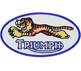Patch Force Motorcycles Racing Sport Triumph Patch - 4 x 2 Inch Iron On Sew On P2031