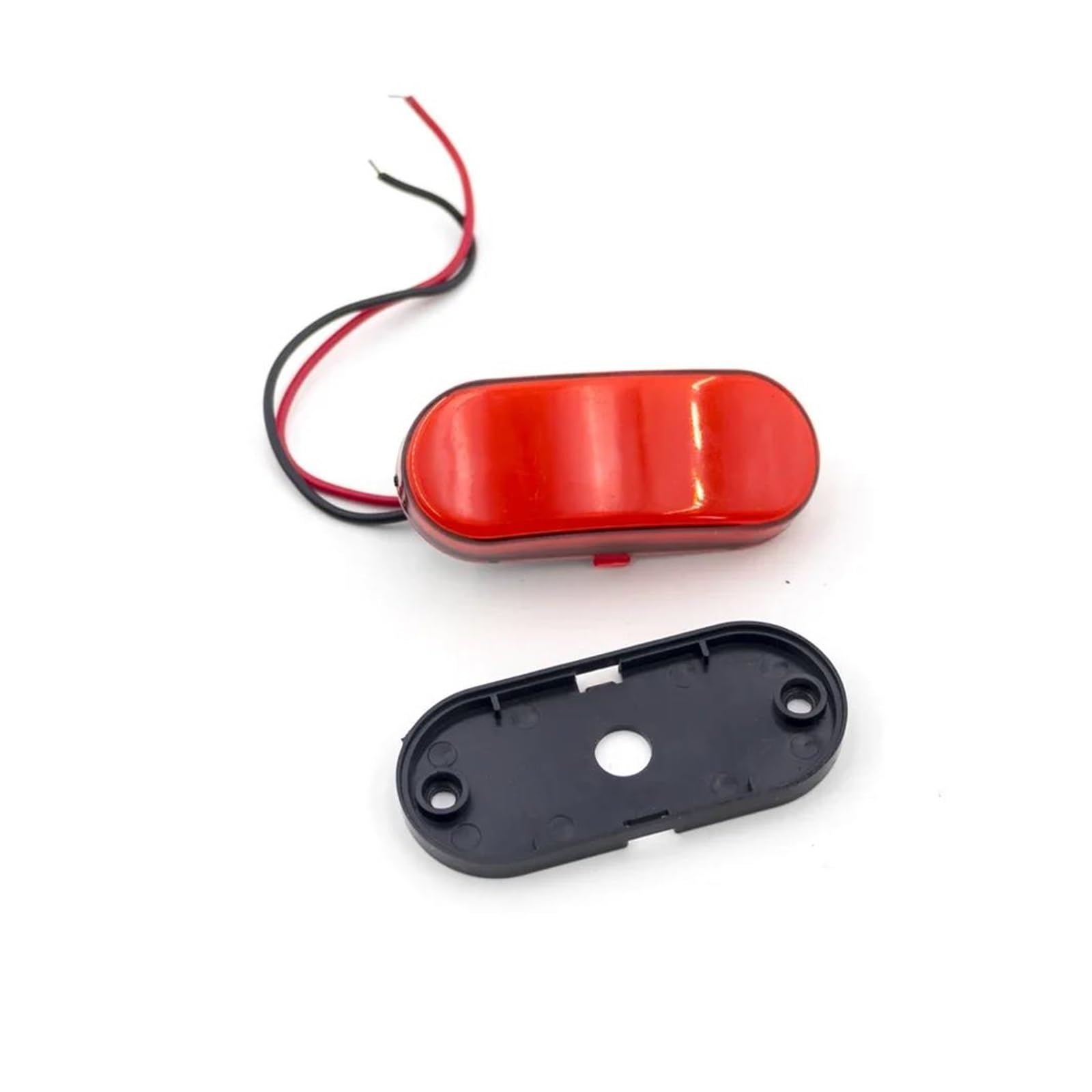 Luce Posteriore 8/10 Pezzi 9 LED Indicatore Posizione Laterale Luce Coda Posteriore Luce Esterna Rimorchio Camion Lampada per 12V 24V Luci Posteriori Laterali(Rosso,10pcs)