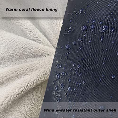 CozyMe Stroller Footmuff, Insulated Stroller Blanket Evelution for Winter Baby, Universal Waterproof Winter Bunting Bag, Cozy Universal Travel Gear Stroller Sleeping Bag Fit for 6M-4T — view 8