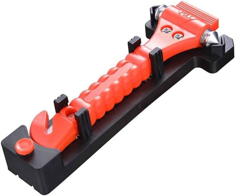 Car Escape Tool, Window Breaker, Safety Hammer, Seatbelt Cutter – Emergency Window-Shattering Tool for Quick Escape,Rot